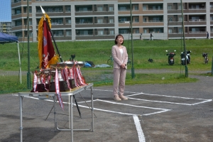 来賓挨拶（増山都議）