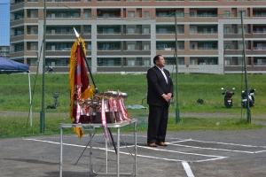 来賓挨拶（長島衆議院秘書）