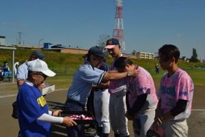 一般男子準優勝チーム（メダル授与）