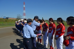 一般女子準優勝チーム（メダル授与）
